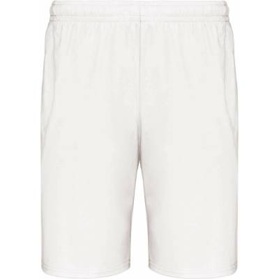 Proact Pánské kraťasy SPORTS SHORTS bílá