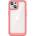 HQWear Кейс с гъвкава рамка HQWear Outer Space за iPhone 15 Plus, червен (9145576279632)