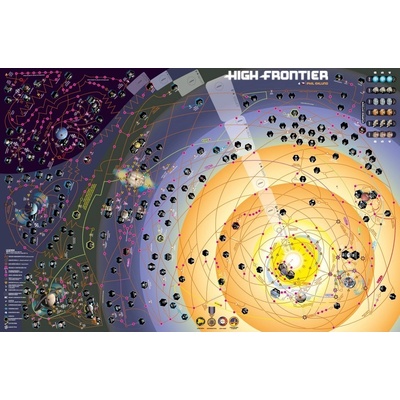 Fox in the Box High Frontier CZ 4. edice - Neoprénová mapa