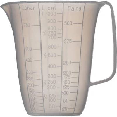 Odmerka priehľadná priemer 13 cm