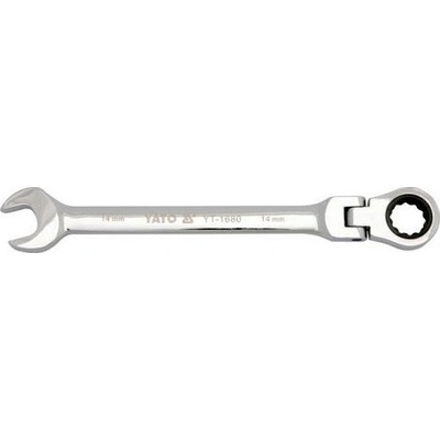 Yato Očkoplochý ráčnový klíč 8mm s kloubem YT-1674
