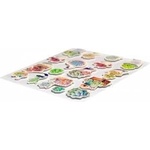 TITANUM 3D paper stickers cacti 17pcs