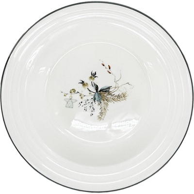 by inspire Porcelánový polévkový talíř Nová Vánoční Nostalgie, 22cm