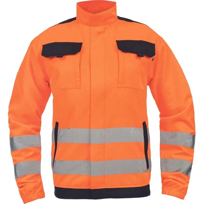 CERVA Cerva max neo hv / Унисекс работно яке hi-vis със светлоотразителни ленти - hv оранжево 62 (0351006490062)