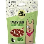 VetExpert Mr. Bandit TWISTER rabbit sticks - деликатесно лакомство за кучета, заешки пръчици, 500 гр - Полша