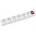 Office Products Anti-Surge Power Strip 6 Sockets 5 m White (13116541-14)