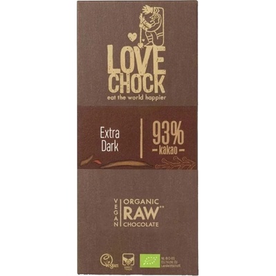 Lovechock 93% RAW čokoláda 70 g