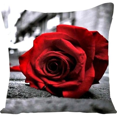 Povlak na polštář polyester Růže 40x40cm