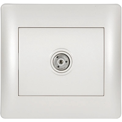 ELMARK Rhyme Тv КОНТАКТ БЯЛ МЕТАЛИК (11251)