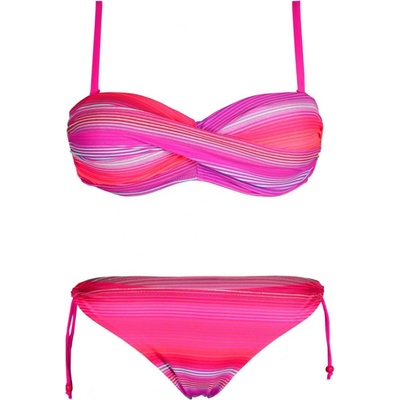 Izzy dvojdielne plavky Bandeau S913 fialová