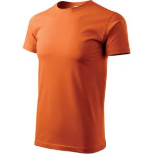 Malfini Heavy New Тениска с къс ръкав, оранжева, 200 г/м2 (13711)