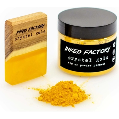 Inked Factory metalický pigment crystal gold 5 g – Sleviste.cz