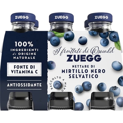 Zuegg nektar z borůvek 6 x 125 ml