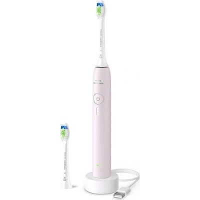 Philips Ел. четка за зъби PHILIPS HX4032/03 Sonicare 3100, 3 степени на интензивност, Сензор за натиск, SmartTimer и Quadpacer, Pink (HX4032/03)