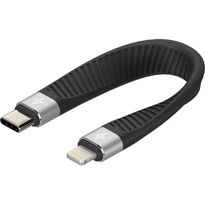 AlzaPower APW-ADTCMFI10B FlexCore USB-C na Lightning MFi, černý