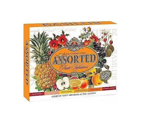 Basilur Fruit Infusions Assorted 60 sáčků