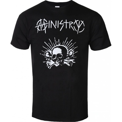 Art Worx tričko metal Ministry Skull čierne