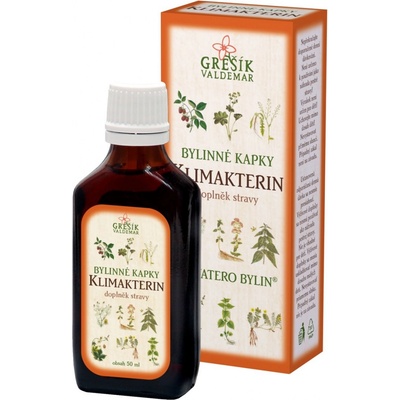 Grešík Bylinné kapky klimakterin 50 ml