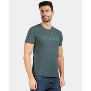 Kilpi Мъжка памучна тениска Kilpi SPACER-M Тъмно зелена Kilpi | Zelen | МЪЖЕ | 3XL