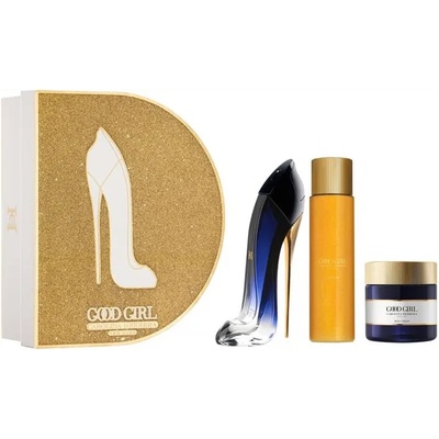 Carolina Herrera Good Girl Légére Подаръчен комплект, Парфюмна вода 80ml + Мляко за тяло 100ml + Масло за тяло 100ml, Жени