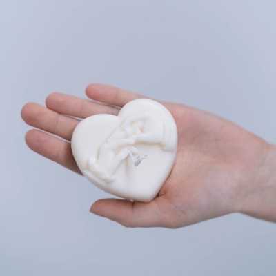 Svetluša SRDCE ZÁSNUBY 7 cm x 3,5 cm