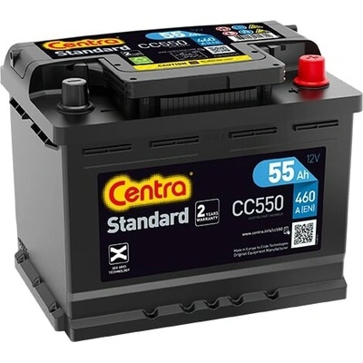 Centra Standard 12V 55Ah 460A CC550