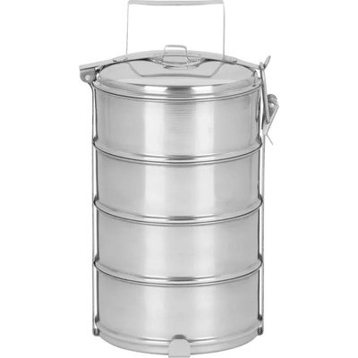 Obedár MagicHome SS682, nerez, 4x 1200 ml, 16,8x32,6 cm