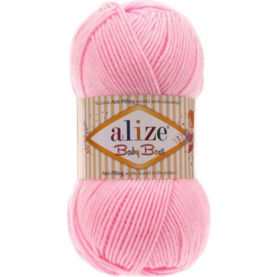 Alize příze Baby Best 191 sytá růžová