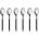Herdmar Teaspoons set VOGUE 6pcs. Black box (209460905170100006)