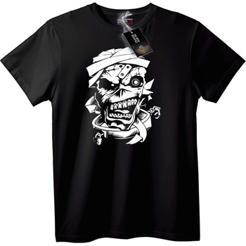 NOONEBRAND Тениска Механичен череп - 2XL, White