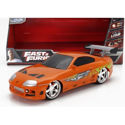 Jada Toyota Brian's Supra Mkiv 1995 Paul Walker Fast & Furious Orange 1:16