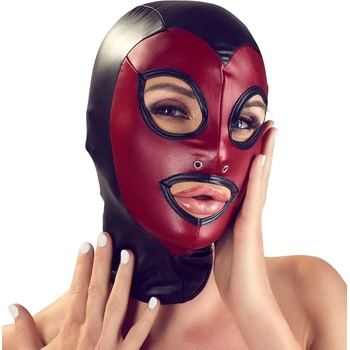 Image 1 of Bad Kitty Head Mask 2493110 Black-Red