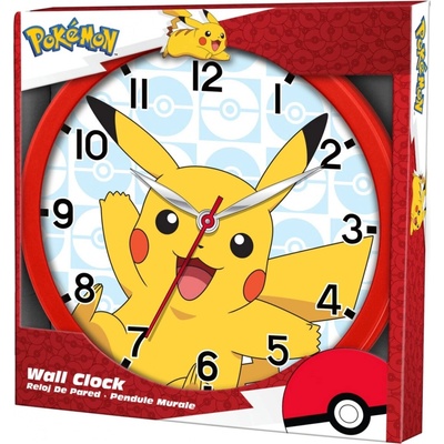 Pokémon company Nástenné hodiny – Pikachu