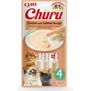 Granule pre mačky INABA Churu Chicken with salmon recipe 4 x 14 g