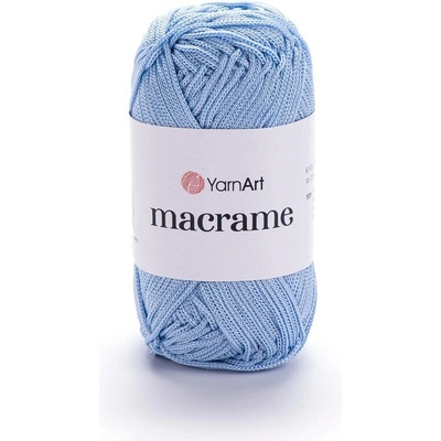 Yarn Art příze Macrame_M133 světle modrá