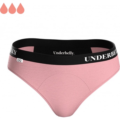Underbelly menstruační kalhotky UNIVERS růžová černá z mikromodalu Pro střední až silnější menstruaci – Hledejceny.cz