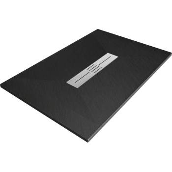 Mexen Toro правоъгълна душ кабина SMC 140 x 70 cm, черна - 43707014 (43707014)