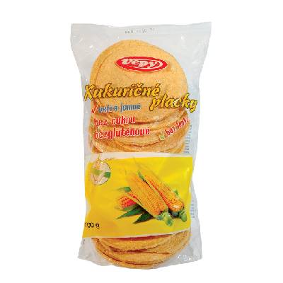 Vepy Kukuřičné placky 100g (Kartonové balení : 21 ks)
