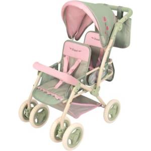 De Cuevas Toys 90368 Сгъваема количка за кукли близнаци с чанта Botanic 2026 - 72 см (6-90368)