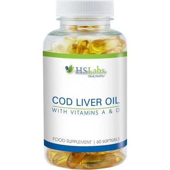 Image 1 of HS Labs Cod Liver Oil [60 Гел капсули]