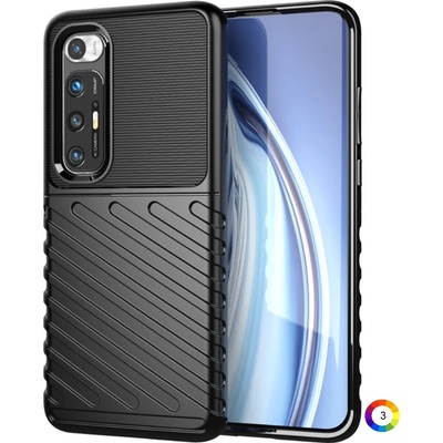 Xiaomi Mi 10S Удароустойчив Twill Texture Калъф и Протектор