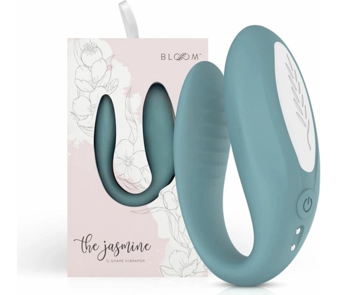 Bloom The Jasmine C-Shape Vibrator Green