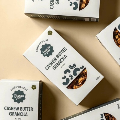 Janova pec BIO granola cashew butter 300 g