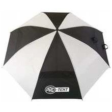 PRO-TEKT Umbrella Dual canopy bílá/černá