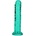 Shots Toys Джели дилдо Real Rock Crystal Clear 6" тюркоаз