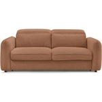 Bobochic Оранжев диван 236 cm Achille - Bobochic Paris (WT-SETE-3.5R--W_1 P1384)