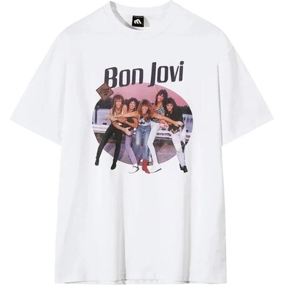 Bon Jovi Breakout Natural XL Риза (<![CDATA[BONJTS07MNAT04]]>)