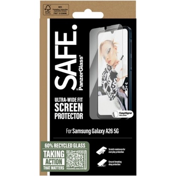 Panzer Стъклен протектор PanzerGlass - Safe, Galaxy A26, прозрачен (5715685017650)