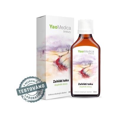 YaoMedica Zahriatie toku tinktúra proti menštruačným bolestiam 50 ml