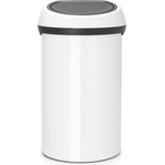 Brabantia Кош за отпадъци Brabantia - Touch Bin, 60 l, White (647246)